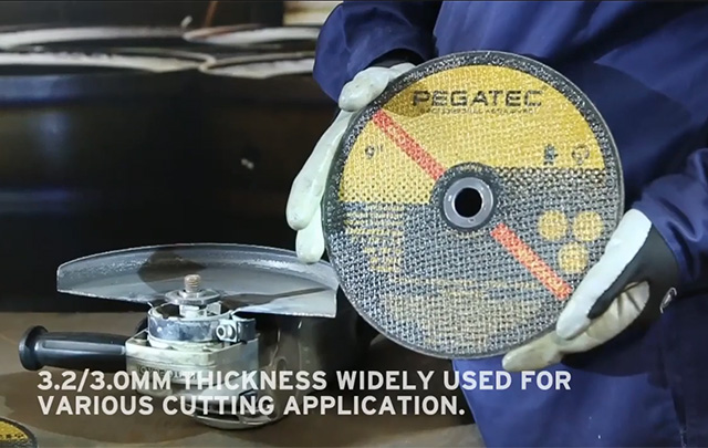 pegatec 230x3mm 凹陷碳钢切割盘
